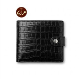 کیف پول دکمه ای مردانه چرم طبیعی مدل فرهاد