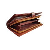 کیف پول دستی زنانه چرم طبیعی مدل نگین