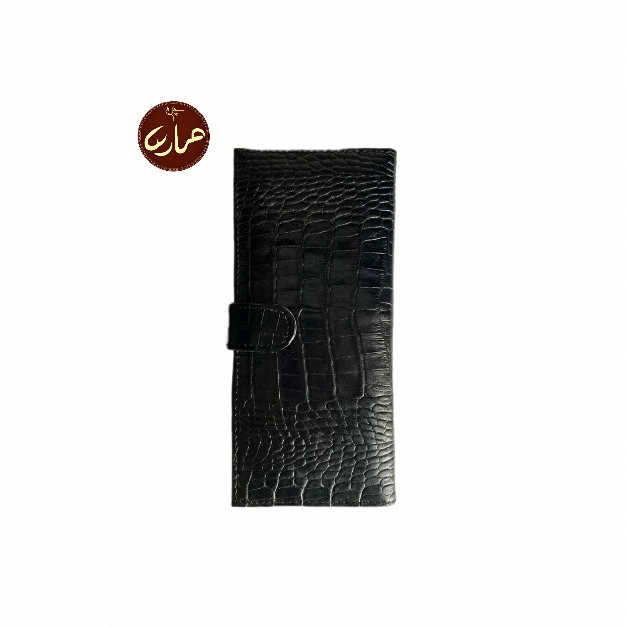 کیف دسته چکی پول و مدارک چرم طبیعی