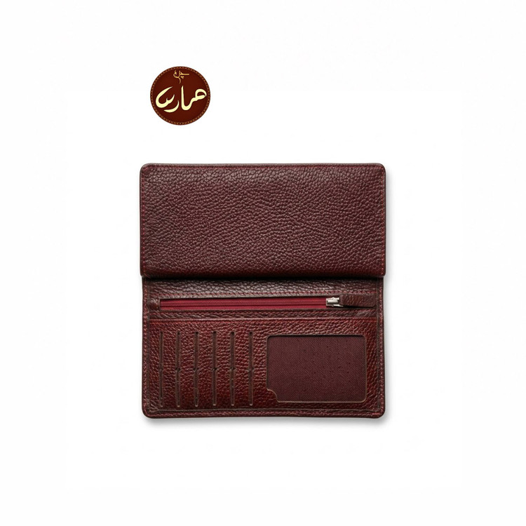کیف پول چرم طبیعی زنانه مدل نسترن
