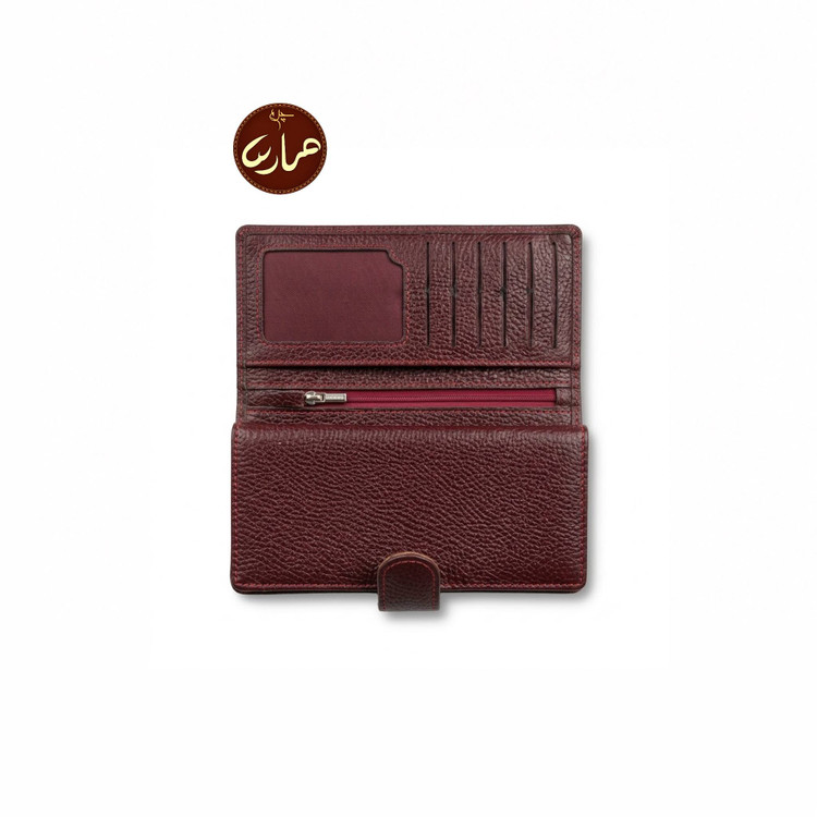 کیف پول چرم طبیعی زنانه مدل نسترن